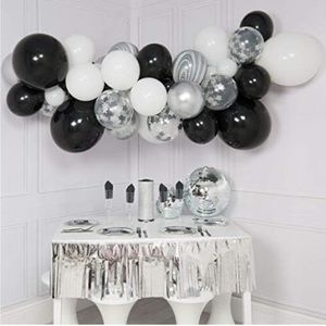 5for$10 Garland Birthday Party Graduation Party Celebration Black Balloons 100Pk